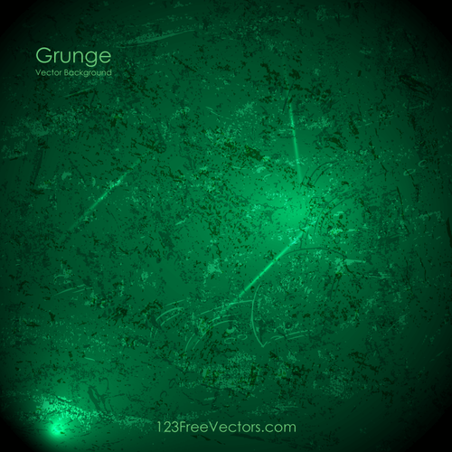 Grunge Green Background