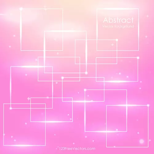 Abstract Glowing Pink Background