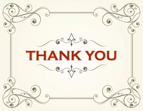 Thank You Card Template