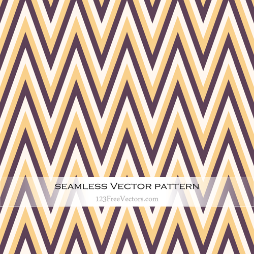 Repetitive pattern with chevrons in retro style