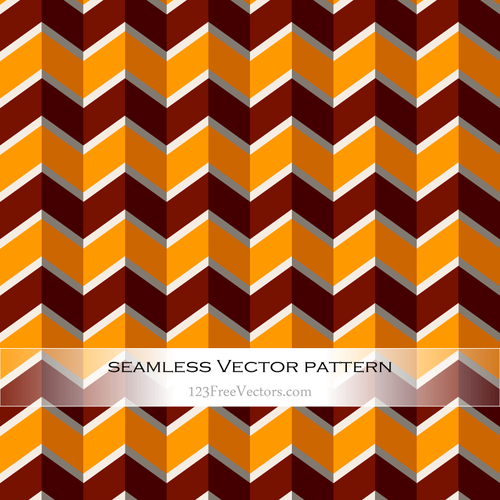 Retro style pattern with horizontal stripes