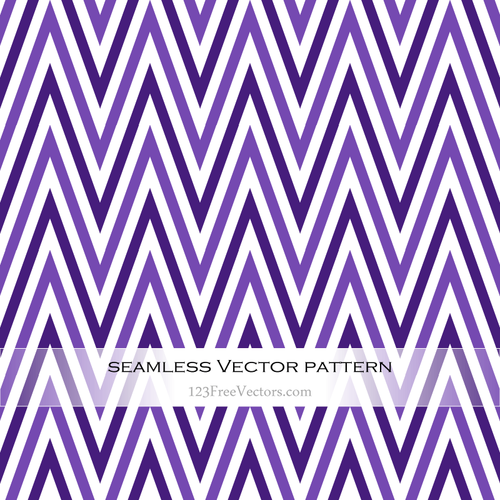 Violet Wavy Lines