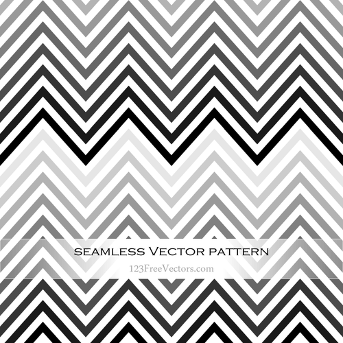 Black and White Chevron Background