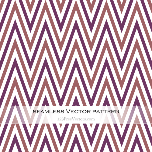 Seamless pattern in retro style with twisty lines