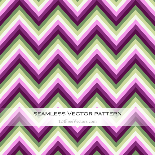 Repetitive pattern with chevron shapes