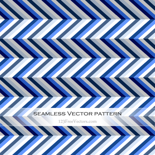 Blue ZigZag Lines