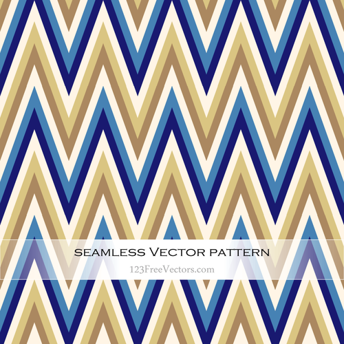 Retro ZigZag Pattern Background