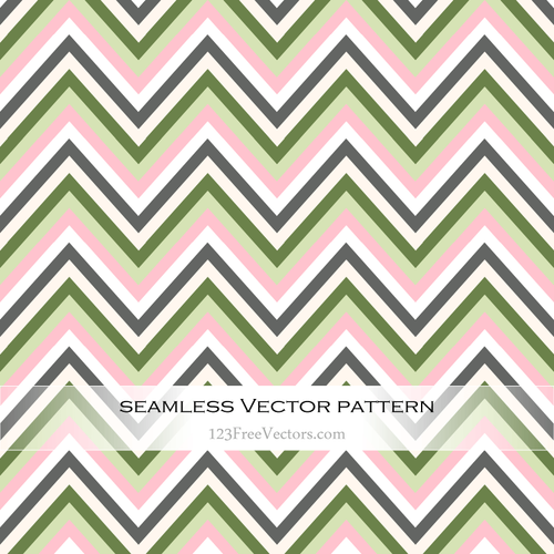 Retro chevron shapes