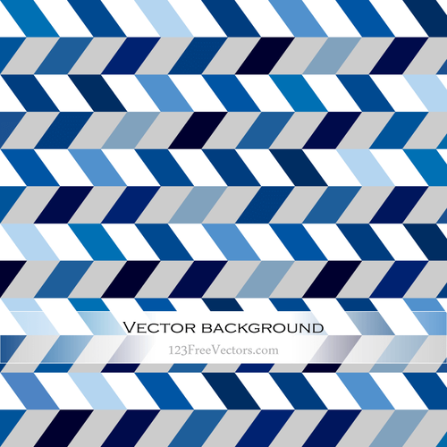 Abstract Blue Checkered Pattern