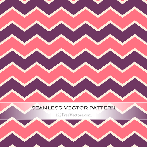 Vintage Zigzag Chevron Pattern