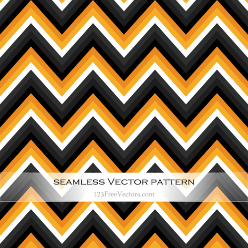 Orange and Black Pattern