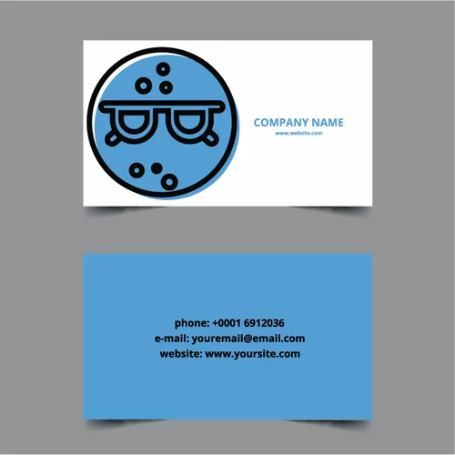 Business card travel company