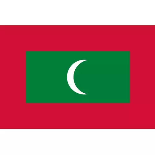 Maldives vector flag