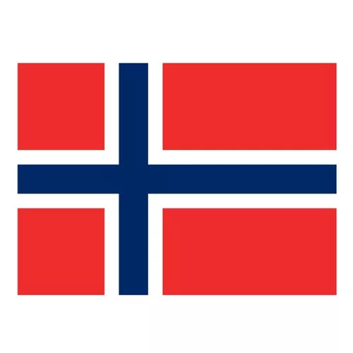 Vector flag of Norway