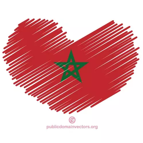 I love Morocco vector graphics