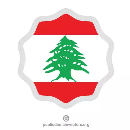 Lebanon flag symbol