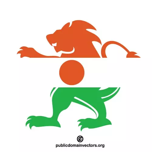 Niger flag crest