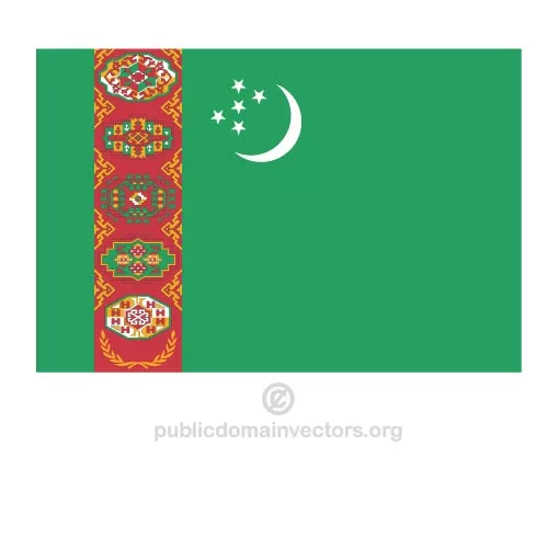 Flag of Turkmenistan