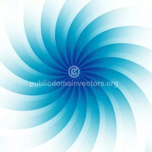 Blue spiral graphics vector