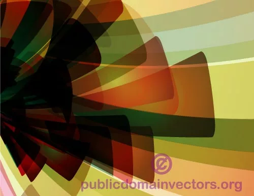 Transparent abstract vector wallpaper