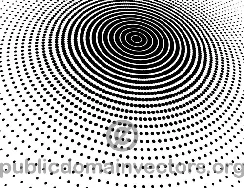 Halftone dots vector