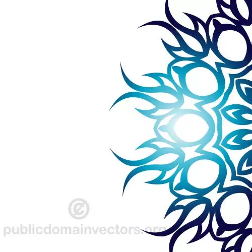 Background with tribal design