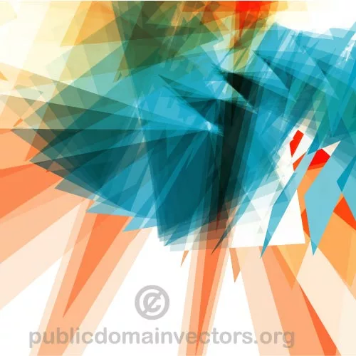 Abstract random lines vector