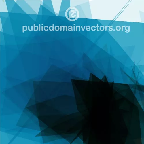 Blue abstract design vector