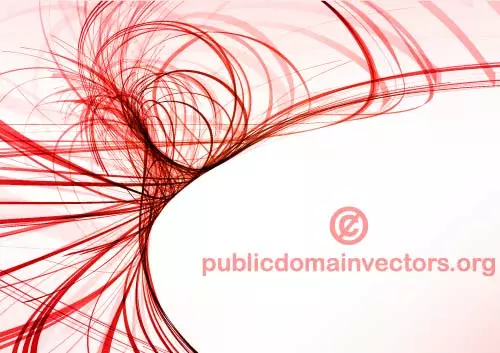 Red lines vector graphics