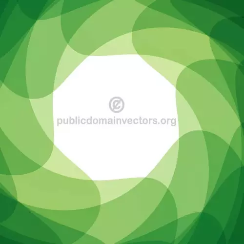 Green abstract vector design