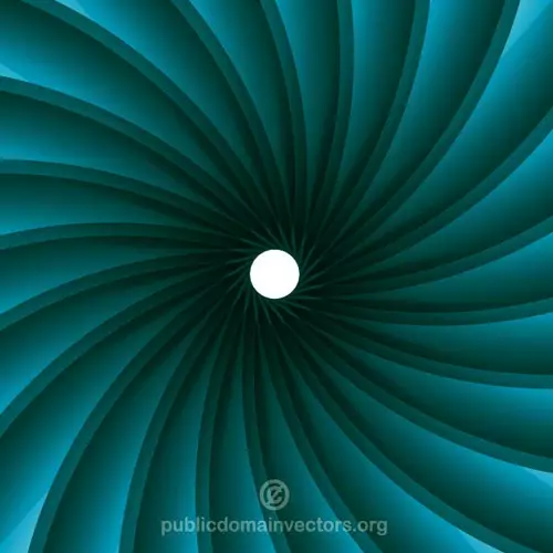 Radial rays vector graphics