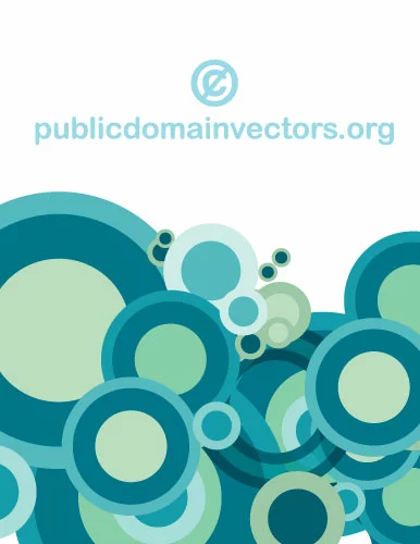 Funky circles vector image