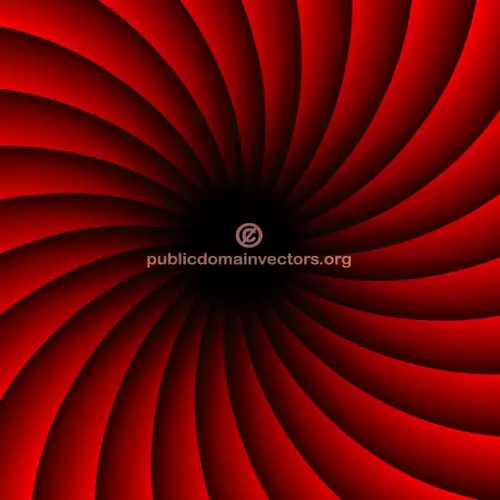 Swirling red stripes vector