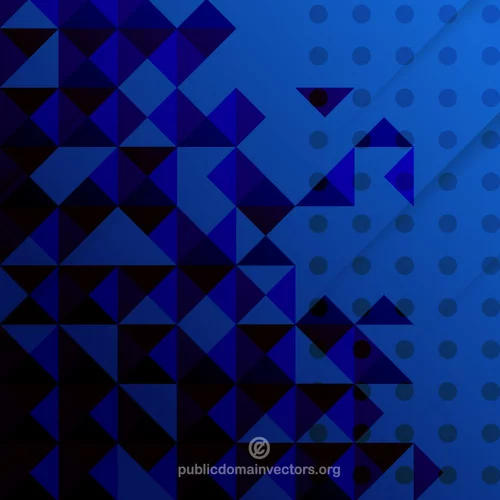 Blue background abstract art