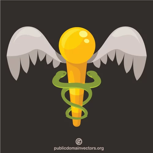 Caduceus medical symbol