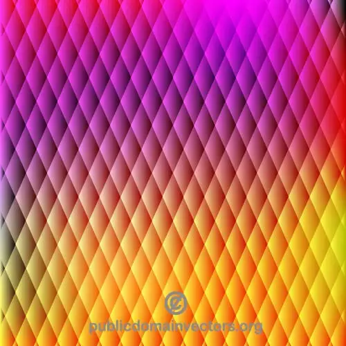 Colorful rhomboid texture