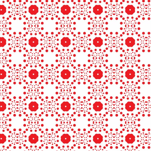 Red dots pattern