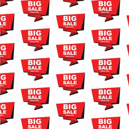 Big sale seamless pattern