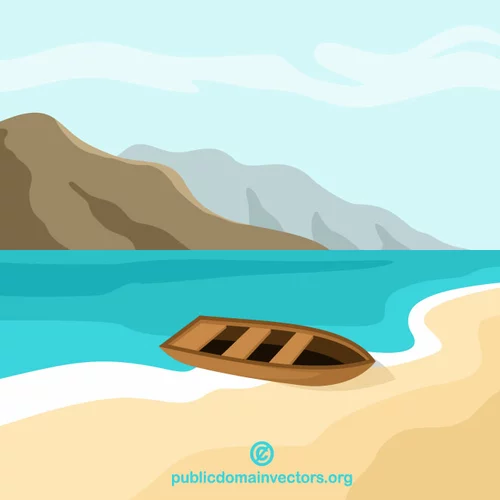 Boat on the beach