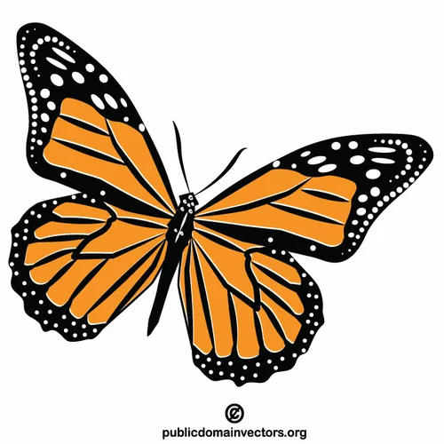 Butterfly insect clip art