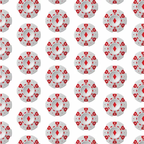 Poker chips vector background