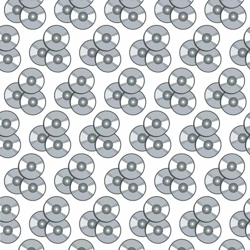 Compact disc seamless pattern