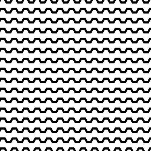 Black line zigzag pattern