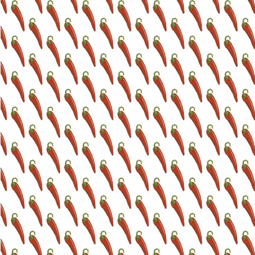 Red hot chili pepper graphic pattern