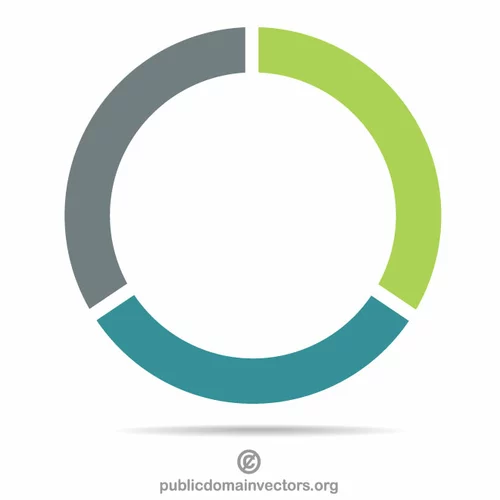 Chart infographics element