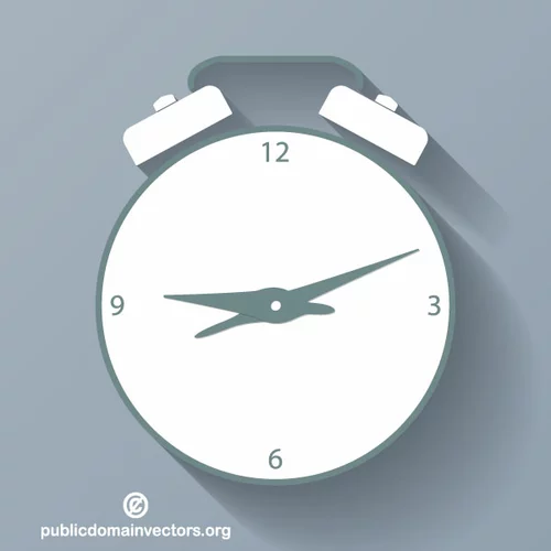 Clock icon vector clip art