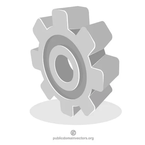 Cogwheel vector format