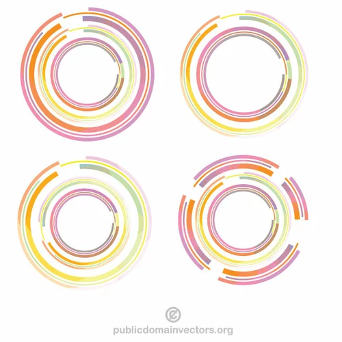 Colorful circles 2