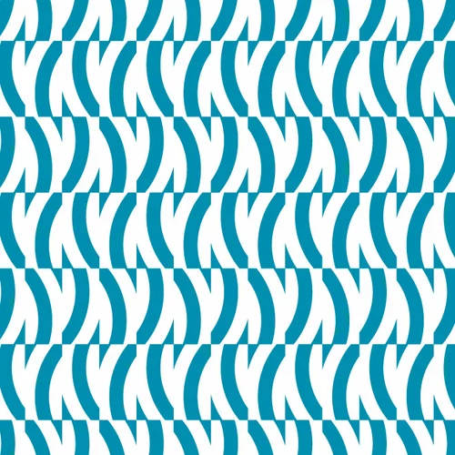 Blue wavy stripes pattern