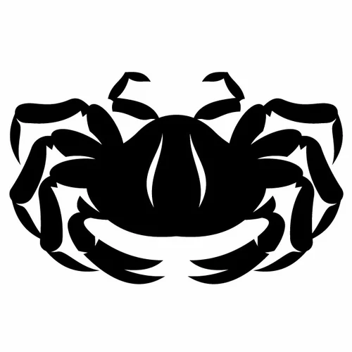 Crab silhouette